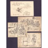 POSTCARDS : Early comic postcards,