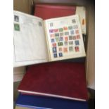 STAMPS : WORLD, various in albums, stockbooks, on pages, a few old catalogues etc.