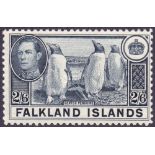 FALKLANDS STAMPS : 1938 2/6 Slate,