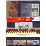 GREAT BRITAIN STAMPS : Presentation Packs, small accumulation of some of the better packs.