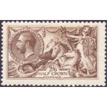 GREAT BRITAIN STAMPS : GV 1913 2/6 Sepia Brown,