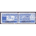 STAMPS : 1954 Trieste 1000L mint pair unmounted mint SG P152 Cat £350