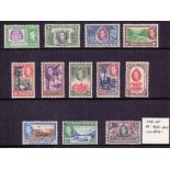 STAMPS : BRITISH COMMONWEALTH, George VI mint sets from "B" countries inc Barbados 1938-47 set,