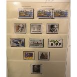 WEST GERMANY STAMPS : 1992-93 unmounted mint and used in green boxed Lindner album, Costumes,