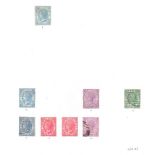 BRITISH HONDURAS STAMPS : QV to QEII selection on pages in album with mint & used & useful stamps