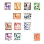 STAMPS : BRITISH COMMONWEALTH, range of mint & used on leaves in binder.