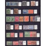 NEWFOUNDLAND STAMPS : Accumulation on two stock pages with a range of mostly used issues.