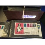NETHERLANDS STAMPS : 1962-85 first day covers in two binders including minisheets, Charities etc.