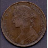 COINS : 1892 Great Britain Penny,