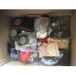 COINS : Mixed box of coins and medallions, great variety including Great Britain and Foreign,
