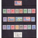 BAHAMAS STAMPS : George VI mixed mint & U/M selection with 1938-52 set & U/M,