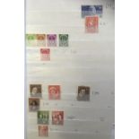 WEST GERMANY STAMPS : 1949-70 mint and used in 16 page white stock book (100's)