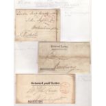 GREAT BRITAIN : Collection of early postal history,