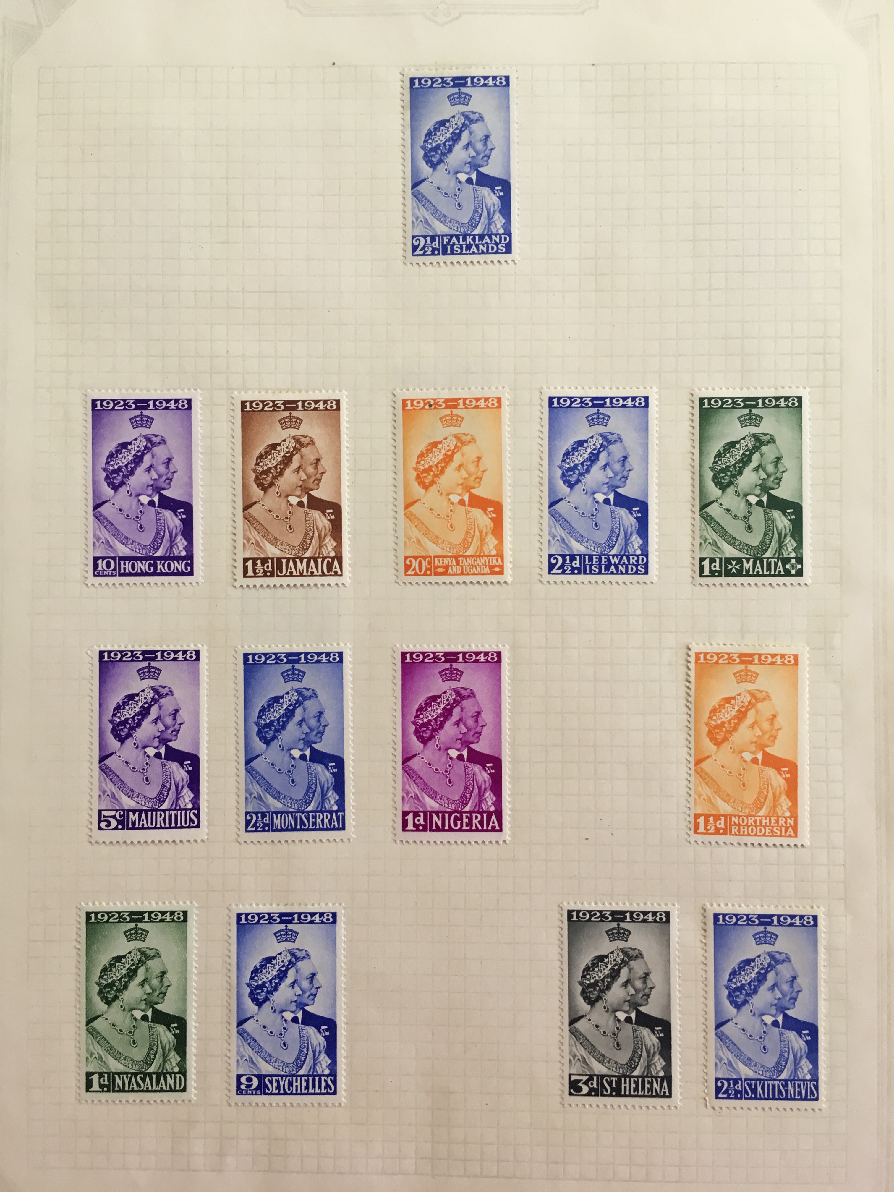 Mixed World stamps in Avon album, Australia Roos to 2/- used, early Egypt,