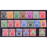 STAMPS : JOHORE 1949 mounted mint set to $5 SG 137-149 Cat £160