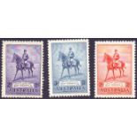Australia Stamps : 1935 Silver Jubilee set unmounted mint SG 156-158