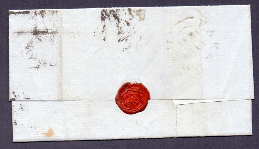 Great Britain Postal History , 1841 wrapper from Fakenham to East Dereham. - Image 3 of 5