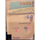 STAMPS POSTAL HISTORY : GERMANY, selection of Third Reich Swastika Official stamps on covers,