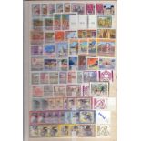 AUSTRIA STAMPS : 1970's to 2001 on 12 sides stock pages,