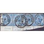 GREAT BRITAIN STAMPS : 1867 2/- Pale Blue,