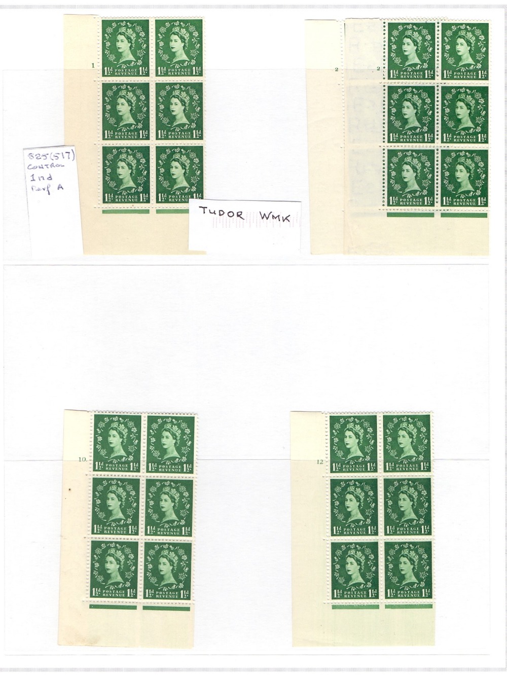 GREAT BRITAIN STAMPS : Wilding Collection, mint cylinder blocks, coils, singles, - Image 3 of 18
