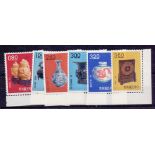 TAIWAN STAMPS , 1962 Ancient Chinese Art Treasures, U/M set of six, SG 429-34.