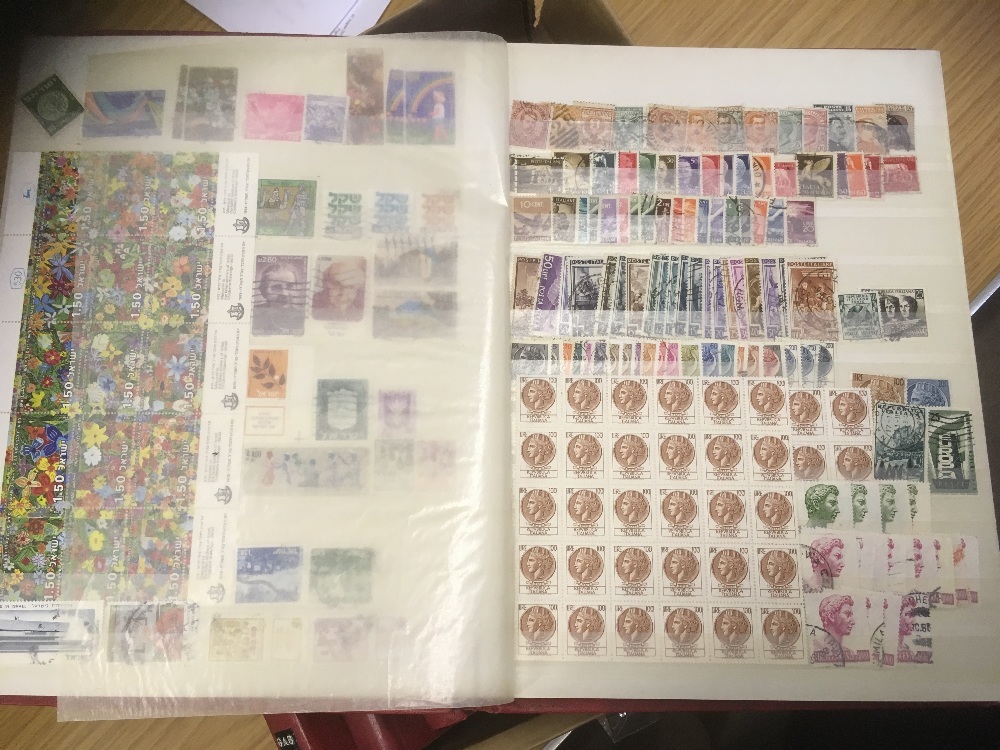 STAMPS : Five stock books with mint/CTO and used stamps from countries Falklands through to Ivory - Image 2 of 3