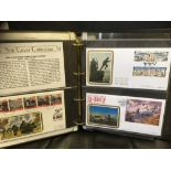 STAMPS : World War II collection in five printed albums, stamps, covers (some signed),