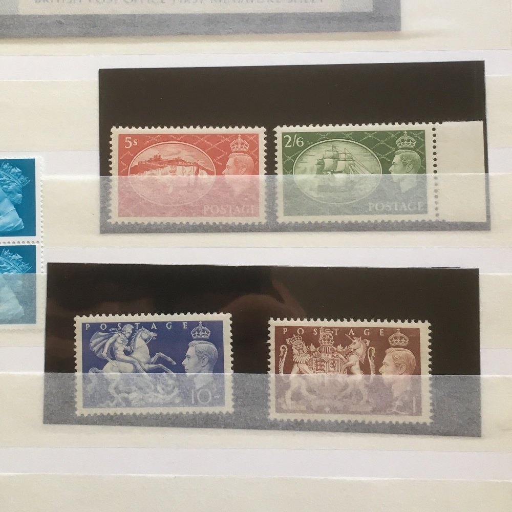 GREAT BRITAIN STAMPS : Mint and used accumulation in 2 boxes 1840 to QEII, 6 albums, - Image 11 of 11