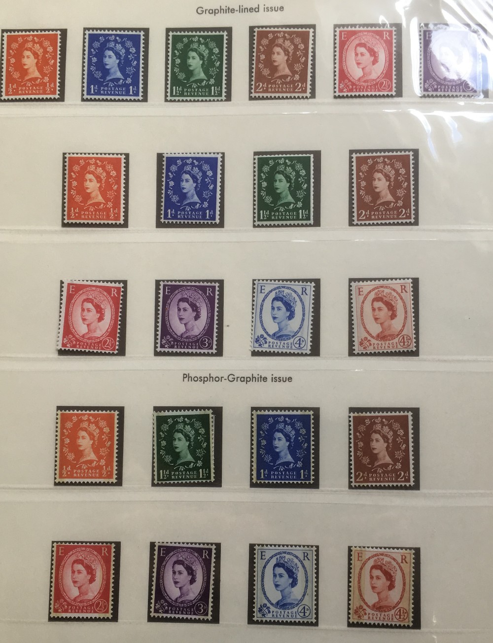 GREAT BRITAIN STAMPS : Mint and used accumulation in 2 boxes 1840 to QEII, 6 albums, - Image 8 of 11