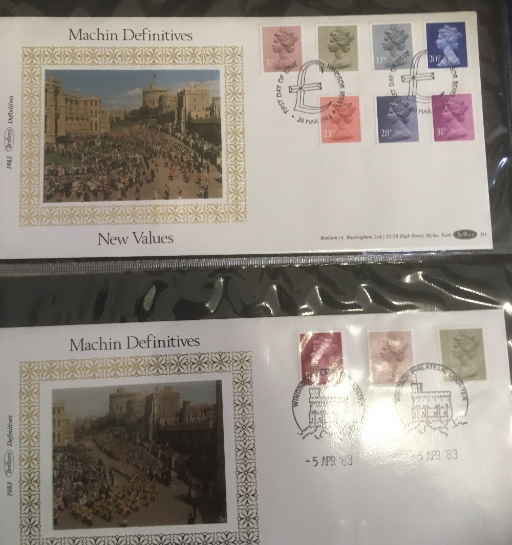 GREAT BRITAIN STAMPS : Accumulation of mainly Benham first day covers large and small silks plus - Image 2 of 7