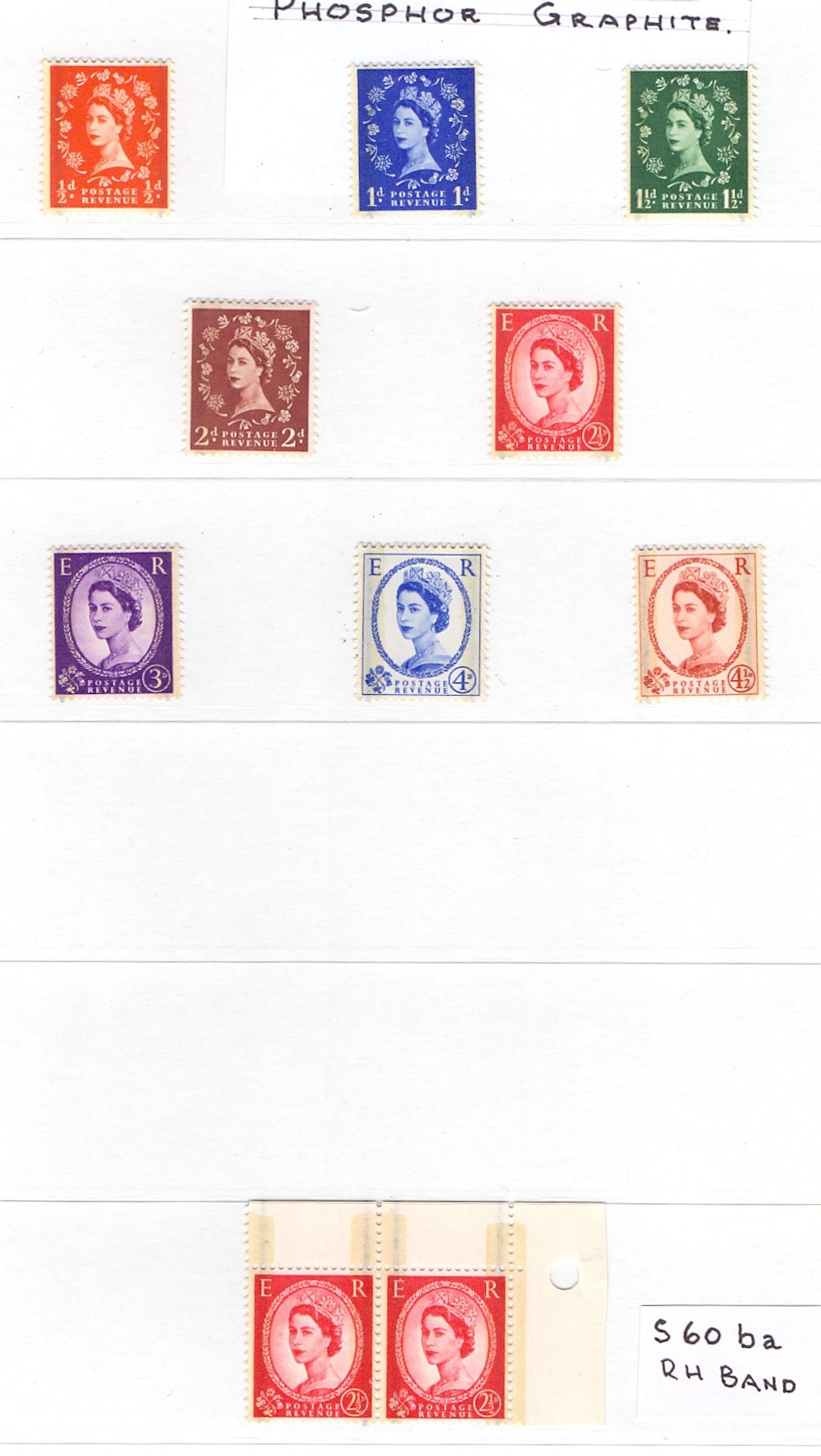 GREAT BRITAIN STAMPS : Wilding Collection, mint cylinder blocks, coils, singles, - Image 13 of 18