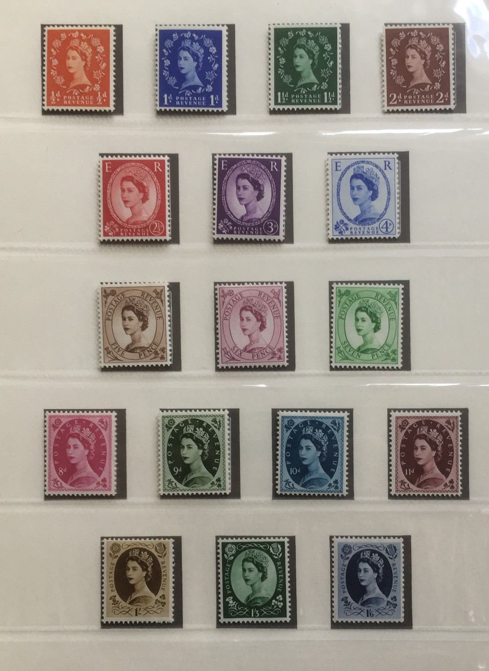GREAT BRITAIN STAMPS : Mint and used accumulation in 2 boxes 1840 to QEII, 6 albums, - Image 6 of 11