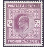 GREAT BRITAIN STAMPS : 1911 2/6 Dull Red