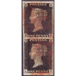 GREAT BRITAIN STAMPS : PENNY BLACK Plate