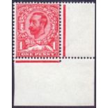 GREAT BRITAIN STAMPS : 1911 1d Deep Brig