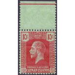 STAMPS : CAYMAN ISLANDS 1921 lightly mounted mint set to 10/- , multi script wmk.