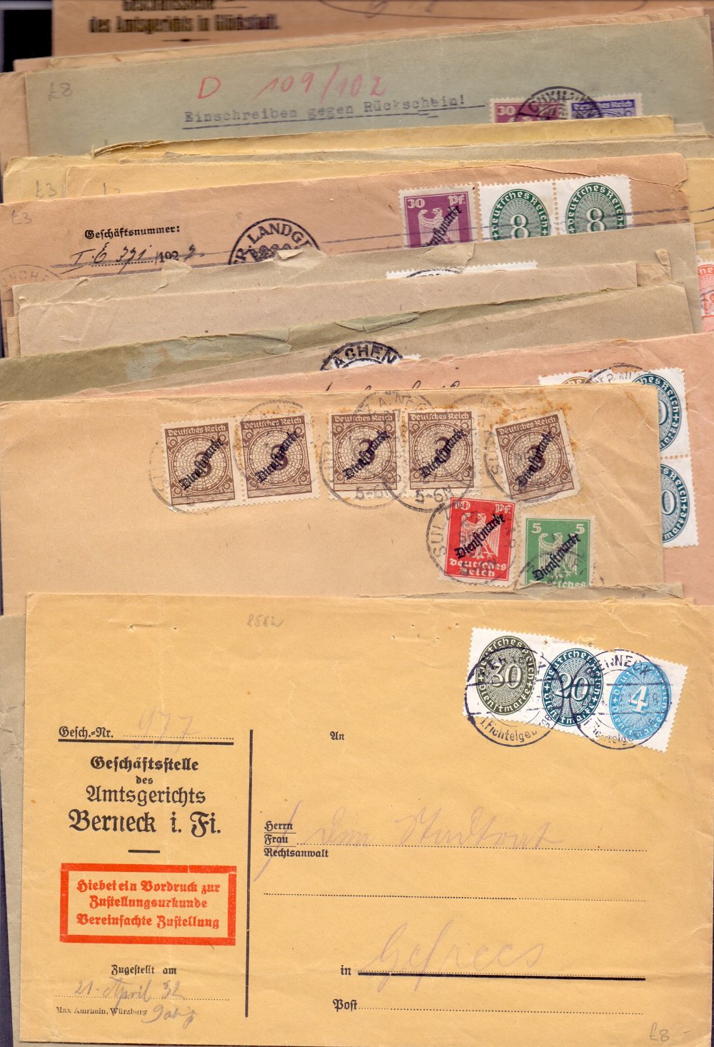 POSTAL HISTORY : GERMANY,