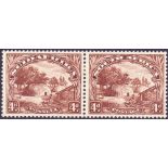 STAMPS : 1932 mounted mint pair 4d,