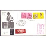 GREAT BRITAIN STAMPS : 1963 Freedom from Hunger phosphor issue on illustrated first day cover,
