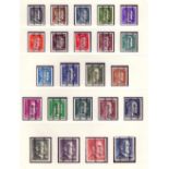 STAMPS : AUSTRIA : Mint and used collection in two hinge-less Lindner albums, 1945 to 1979,