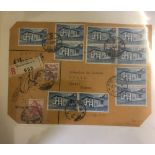 POSTAL HISTORY : SWITZERLAND, 1930/40s covers & fronts (x36) on album pages inc 1932 Disarmament,