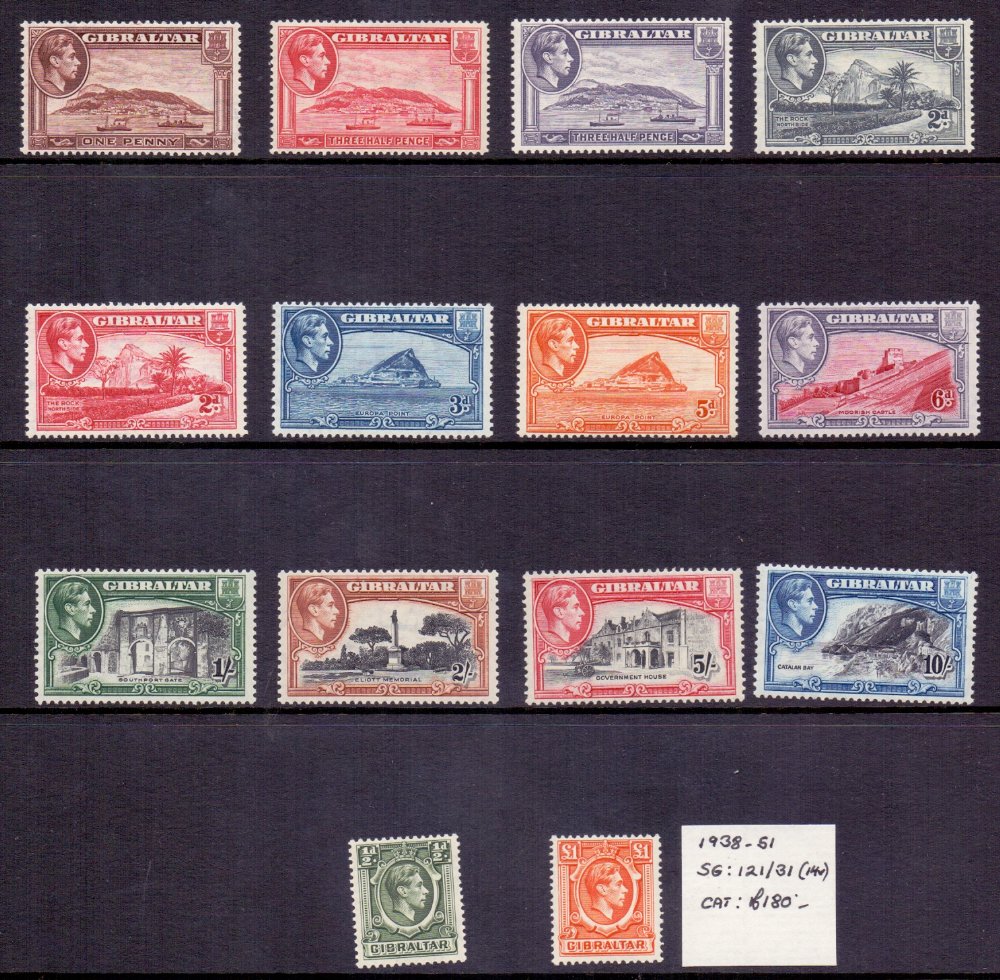 STAMPS BRITISH COMMONWEALTH, George VI mint sets from "G" countries inc Gambia 1938-46 set, - Image 2 of 5