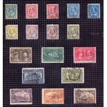 STAMPS : CANADA QV to George VI mint & used collection in album. Many early issues with coil stamps.