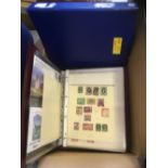 STAMPS : BRITISH COMMONWEALTH, mixed accumulation in five albums/binders,