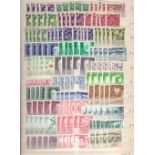 STAMPS : AUSTRIA : 1950's to 80's duplicated stock in blue stockbook, unmounted mint, Commems,