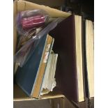 STAMPS Glory box of mixed albums, mainly junior type collections,