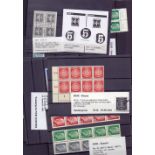 STAMPS : GERMANY Various definitive varieties U/M & used,