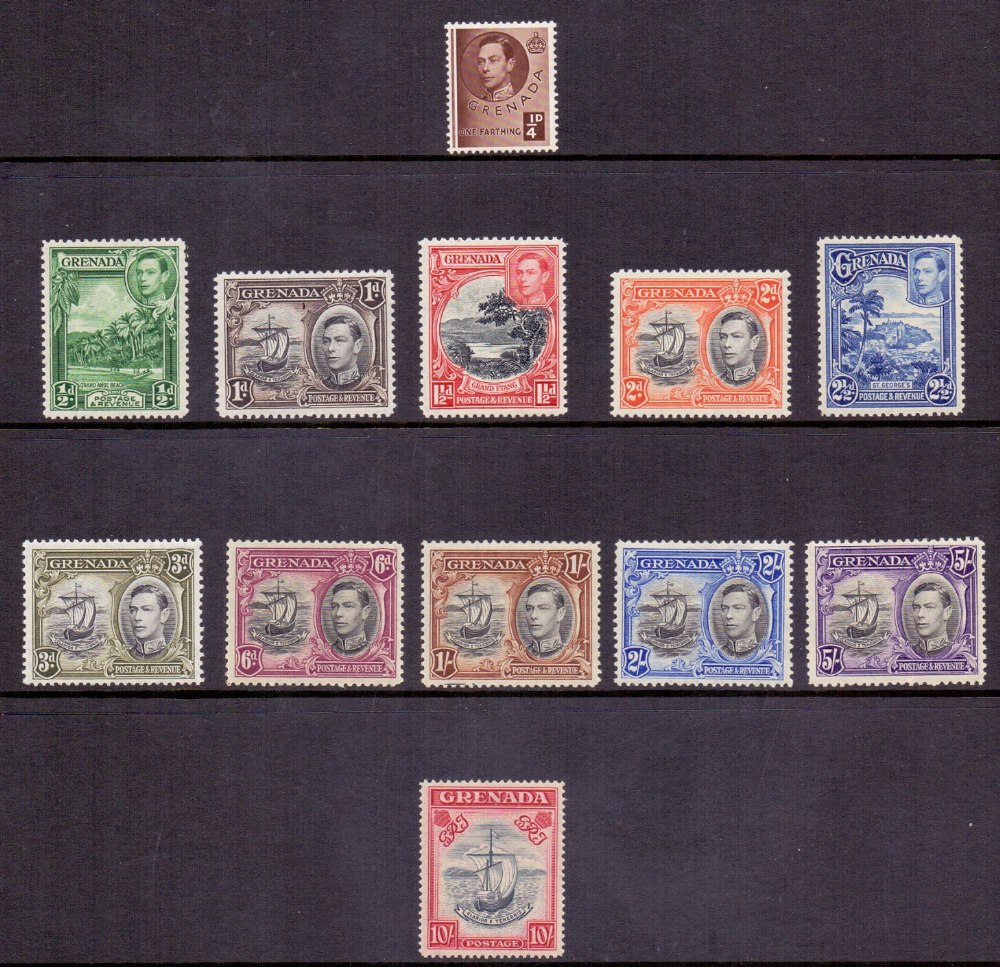 STAMPS BRITISH COMMONWEALTH, George VI mint sets from "G" countries inc Gambia 1938-46 set, - Image 4 of 5