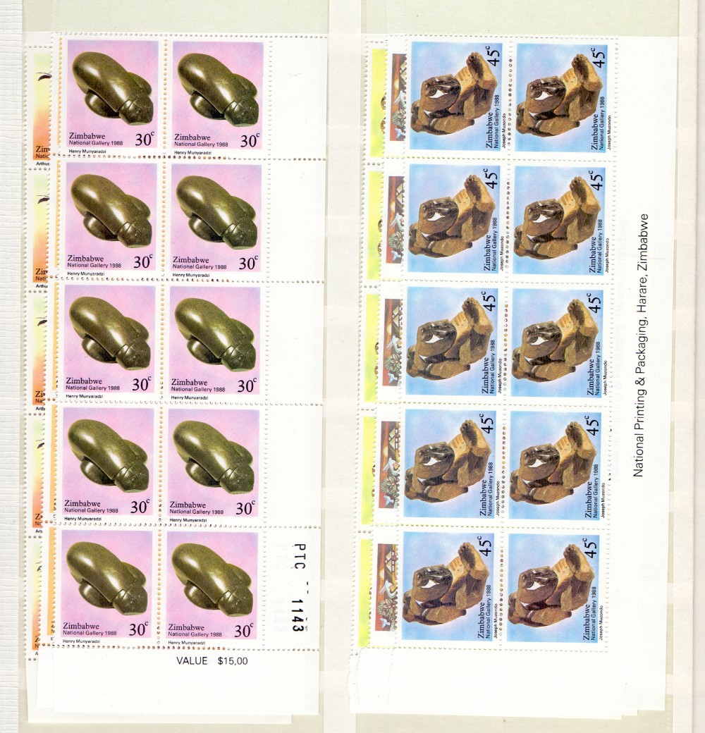 STAMPS : Zimbabwe unmounted mint issues in stockbook, - Image 2 of 2